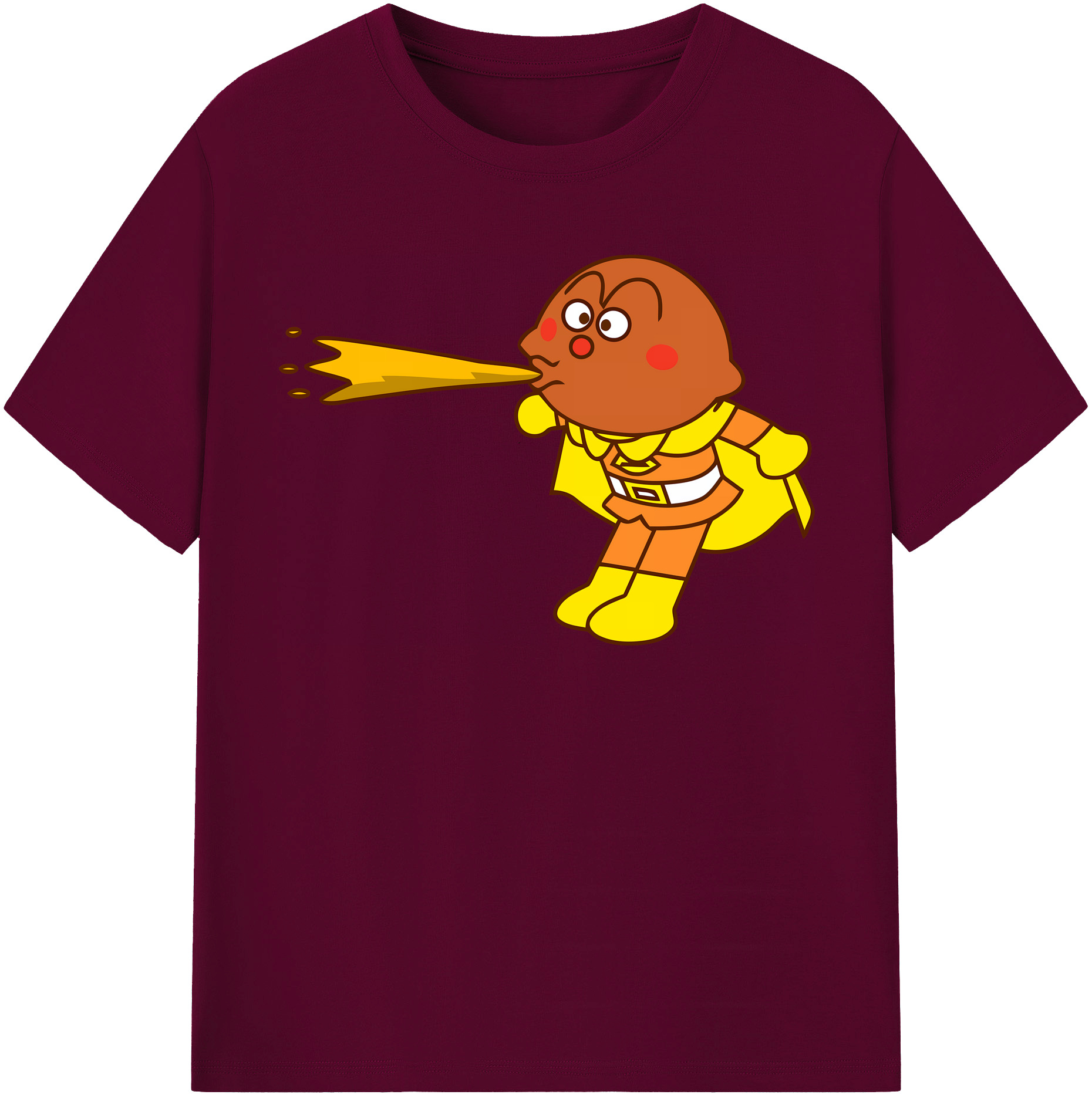 （画像用） アンパンマン Anpanman レディースカジュアルプリントTシャツ（綿100％）